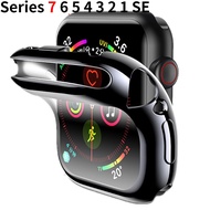 Series 7 6 se 5 4 3 T500 Cover Case For Apple Watch 45/44/42/41/40/38mm iwatch screen protector silicone bumper