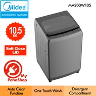 Midea/Toshiba Top Load Auto Washer Washing Machine ( 9.5kg / 10.5KG ) MA100W95 / MA200W105 / AW-UK11