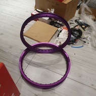 Velg Aloy Crv Exel Japan 17 x 140 dan 18 x 160 Exel Purple Ungu 1set