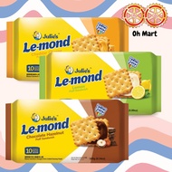 Julie's Le-Mond Puff Sandwich 170 g -Cheedar Cheese/ Lemon/ Chocolate Hazelnut Biscuit Sandwich Bisc