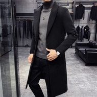 Long Coat Blazer Panjang pria musim dingin Korean style