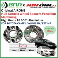 [BNN] AIRONE Wheel Spacer TOYOTA Estima Alphard Camry 5 x 114.3 Hub Centric Spacers (1 Piece)