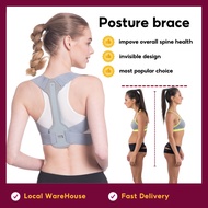 [Malaysia Stock] Posture corrector back support for women and man, with keel support