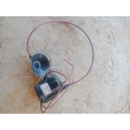 Old CRT TV high voltage disassembled.