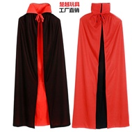 Halloween Costume Makeup Vampire Cape Dracula Cape Cloak Kid & Adult Size Vampire Cloak Vampire Robe
