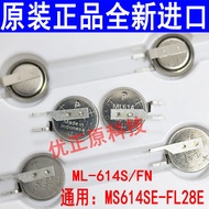 Original Genuine Ready Stock Button Battery ML614S/FN 3V Rechargeable Lithium Battery MS614SE-FL28E