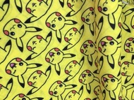 Pokemon 布料 (比卡超)(DIY)(口罩布)