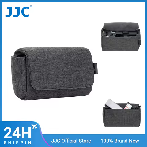 JJC Camera Bag With Battery Pocket For Ricoh GR IV HDF GRIV GR4 GR IIIx HDF GR III HDF Sony RX100 VI