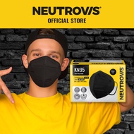 Neutrovis KN95 Face Respirator 20s - Black Coal Mask N95 Mask KN95 Mask
