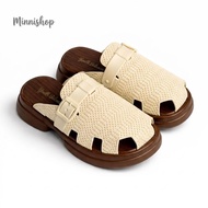 Sandal Slop Wanita Platfrom ZELIA Fisherman Mule Sol Eva Lentur & Anti Slip Premium