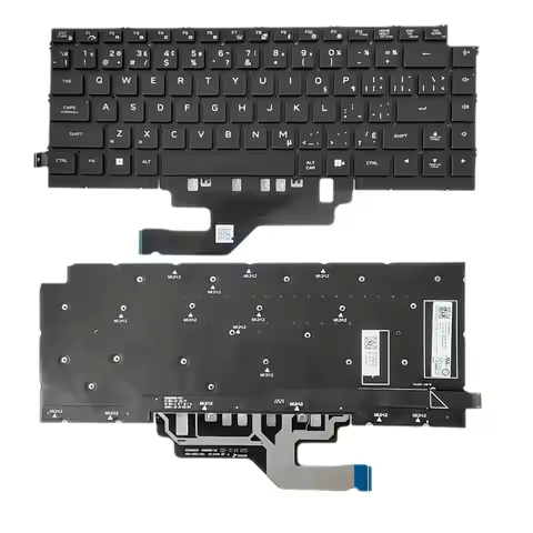 Original New Canada Language For Dell Alien X14 R2 Black Backlight Laptop Keyboard SG-B3700-86A SN2B