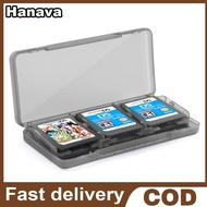 (Hanaya) 6 In 1 Portable 3DS Game Storage Case NDS Box 2DS Game Card Holderpatible With DS Lite NDSL