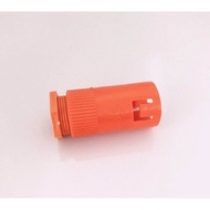 Orange pvc flexible connector 1/2, 3/4