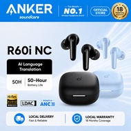 Anker Soundcore R60i NC Wireless Earbuds | -52dB ANC | Hi-Res Audio | 50H Battery
