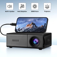 M3S Projektor Mini Baharu untuk Rumah, Projektor Mikro LED Mudah Alih HD 1080p
