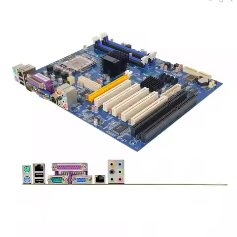 New Socket 775 Pentium D 945G ATX Motherboard 2*ISA 5*PCI 2*COM 4 DDR2 SATA for CNC Industrial Contr