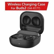 適用於 Galaxy Buds2 SM-R177 的無線充電盒，700mAh 電池，Type-C 接口，支援無線充電，附 LED 指示燈