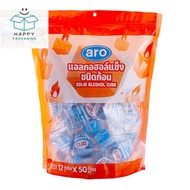 aro solid alcohol cube 12 G. x 50 Pieces