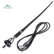 17inch Car Roof Radio Antenna Car Radio Aerial AM-FM Rubber Antenna with 180-Degrees Swivel Base and