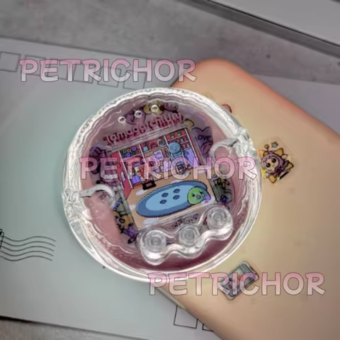 Suitable For Tamagotchi-Protected Transparent Hard Shell Uni Original Gen12 Angel Devil Machine Para