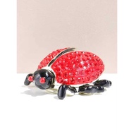 High-End Enamel Home Decoration Diamond Beetle Metal Jewelry Box Beetle Jewelry Storage Box Jewelry 