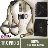 TRX P3 Pro Sytem Fitpro ชุดฝึกความแข็งแรง Total Body เต็มรูปแบบ สามารถสร้างกล้ามเนื้อ ซิกแพก แขน ขา ไหล่ หลัง อก และแกนกลางลำตัว