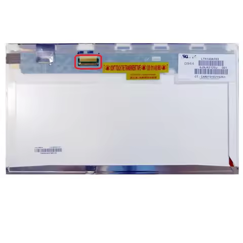 LTN140AT03 B140XW01-V2 LP140WH4-TLC1 Laptop Lcd Screen HD 40-pins replacement display