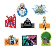 One Piece 海賊王 匠之系譜 霸極 一番賞 H賞 貼紙- 路飛 娜美 索隆 克比 米霍克[平行進口]