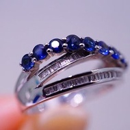 台北奧斯珠寶 藍寶石戒指0.8克拉