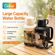 【2000ML Max】2000ml Water Bottle Big Capacity Botol Air Viral Sports Water Bottle Gym Bottle Portable