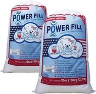 Power Fill – Premium Fiber Fill – 35 Ounce | Oeko TEX 100 Standard – Washable up to 200 °F/95 °C | N
