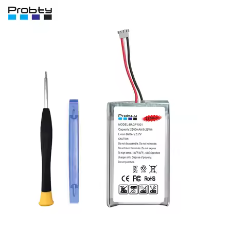 Probty 2500mAh BAGP1001 DualSense Edge Controller Battery for SONY PS5 Edge; Playstation 5 Edge Batt