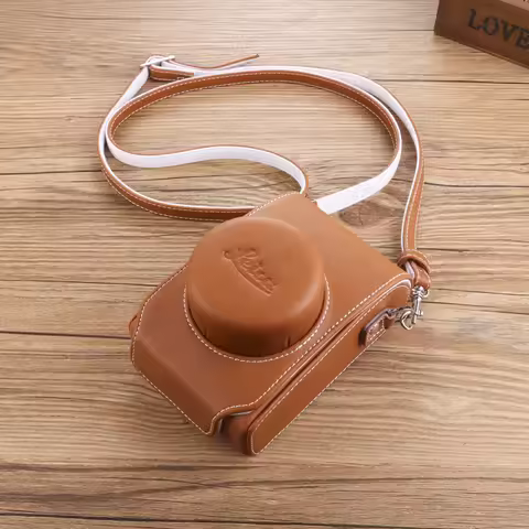 Leather Camera Case for Leica D-LUX7/8/SOFORT2 Vintage Leather Half/All Inclusive Accessories