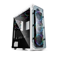 Segotep LUX II RGB ATX Gaming Computer Case - (White)