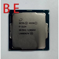 Xeon E-2124 LGA-1151 CPU Processor SR3WQ Quad Core 3.30GHz 8MB 71W Desktop Computer