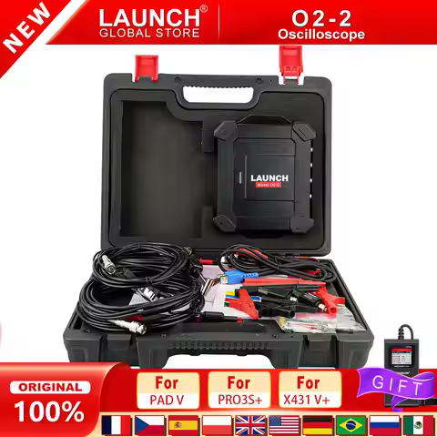 LAUNCH X431 O2-2 Scope Box Automotive Oscilloscope Tool 4 Channels 100MHz USB DC Work with PRO3S+ V5