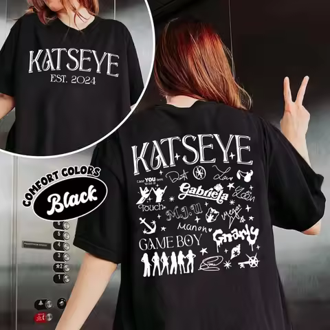 Katseye Music Shirt, Katseye Shirt, Katseye Beautiful Chaos Shirt, Music Fan Gifts, Katseye Girls Sh