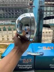 Reflektor Sports DAY Kaca Bening Set Batok L2G + Bohlam H6 Cocok Bahan Biled Aes A E S Turbo PNP CB 
