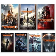 Game T-Tom Clancys The Division Poster Waterproof Canvas Art Wrinkle Free Wall Hanging For Home Livi