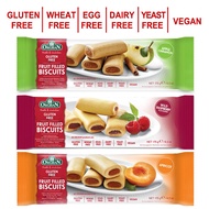 ORGRAN Egg Free Wild Raspberry / Apricot / Apple Cinnamon Fruit Filled Biscuit (175g) Gluten Free/Wh