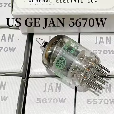 Original US GE JAN 5670W Vacuum Tube Upgrade 5670 6N3 396A 2C51 12B4A HIFI Audio Valve Electron Tube