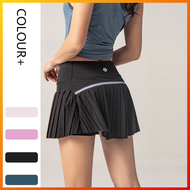 New 4 Color Women Lululemon Yoga Running Jogger Short Pants Skirts Dk09X