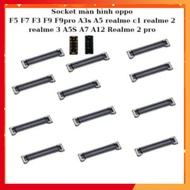 Combo of 2 screen sockets for oppo F5 F7 F3 F9 F9pro A3s A5/c1/C2 A5S A7 A12, new arrival