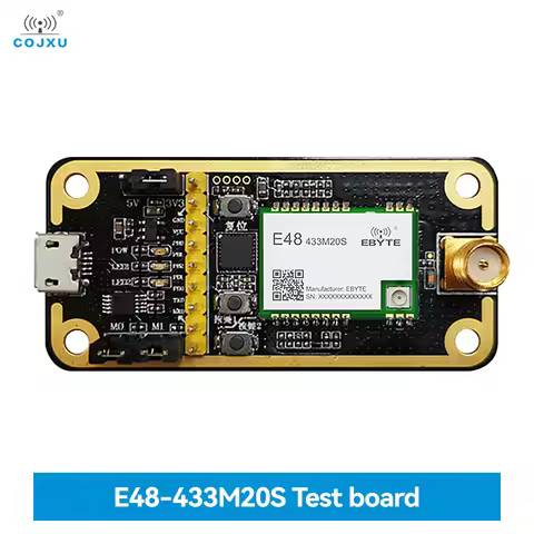 CMT2310A 433Mz Wireless Module Test Board SPI COJXU E48-433MBL-01 Low Power Consumption USB 3.5KM 20