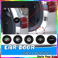 8pcs Universal Car Shock absorber gasket sound proof rubber Door Switch Rubber Door Buffer Proton Pe