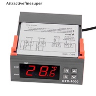 ใหม่ เทอร์โมสตัทควบคุมอุณหภูมิดิจิทัล 12V 24V 110V 220V STC-1000 พร้อม NTC