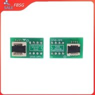 FBSG DFN8 WSON8 MLF8 MLP8 QFN8 to DIP8 Adapter 6*5mm 6*8 IC Chips Soet For CH341A TL866ii Plus RT809