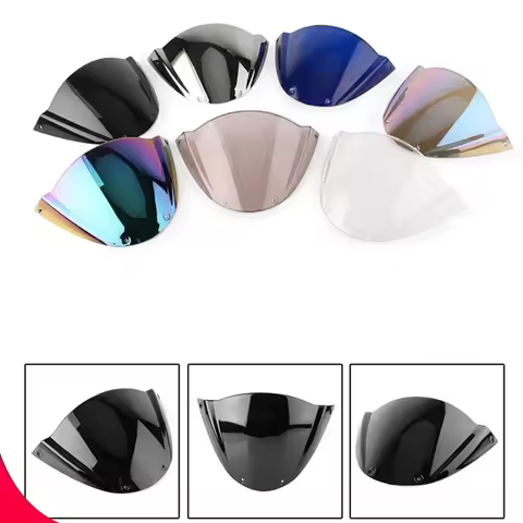 For Ducati Monster 796 696 1100 1100S Double Bubble Motorcycle screen Double Bubble Windshield Defle
