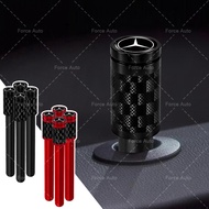 1/4pcs Metal Car Door Lock Pins Carbon Fiber Car Door Knob for Mercedes-benz AMG W204 W205 W206 C63 