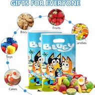 New Bluey Bingo Family Theme Party Disposable Gift Bag, Candy Bag, Children's Party Decoration, and 